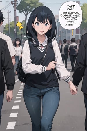 ((comic:1)),(rikka),a girl walking on road,then,she hardcore sex with 1man,