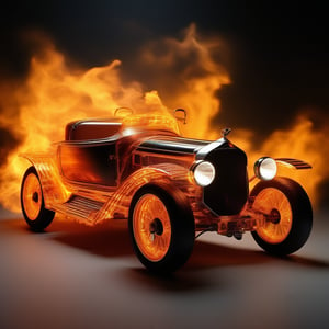  hotrod made of fire and brimstone