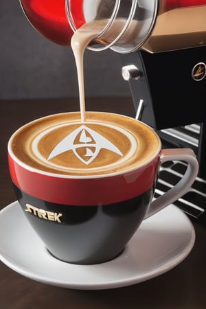 Star trek cappuccino maker 
