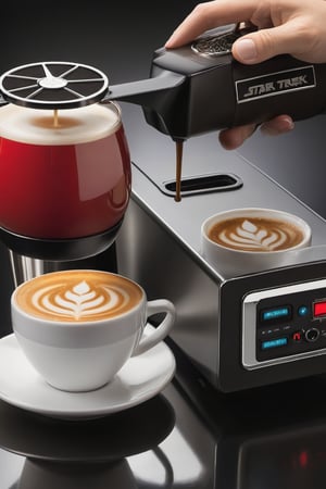 Star trek cappuccino maker 
