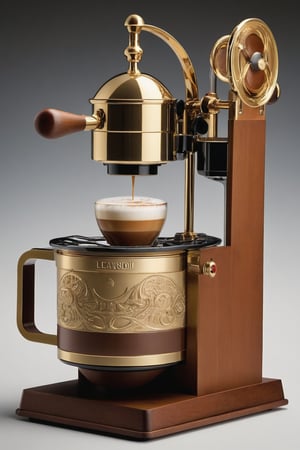 cappuccino maker designed by leonardo di vinci
