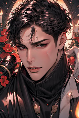 masterpiece, best quality, detail, 1afroboy, takehiko inoue style, handsome, harmony, mewing, definided jaw, sharp well-contoured jawline, symmetrical, cheekbones, dark skinned, black eyes, face, eyes almond-shaped, afro nose straight proportionate, Cupid's bow on the upper lip, lips are full and well-defined, mouth, groomed eyebrows, afro bangs, black hair, white