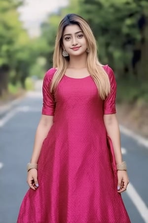 (((score_9, score_8_up, score_7_up, best quality, 4K, 8K, high-resolution, masterpiece, ultra-detailed, realistic, photorealistic))), 
(((lovely cute young attractive indian teenage girl in a pretty foreign dress, 23 years old , cute , an Instagram model , long blonde_hair , winter , on the road, Indian))),(((high resolution, extremely sharp, ultra-real, extremely detailed, an ultra-realistic photograph captured with a Sony α7 III camera, equipped with an 85mm lens, depicting, The image, taken in high resolution.))) 