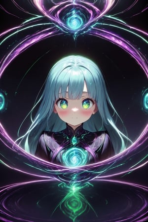 Masterpiece, best quality, extremely detailed, (illustration, official art: 1.1), (((((1 girl))))), ((light blue long hair))), light blue hair, 10 years old, ((blush)), cute face, big eyes, tareme, masterpiece, best quality, ((a very delicate and beautiful girl)))), , girl,amazing, beautiful detailed eyes, blunt bangs (((little delicate girl)))), tareme (true beautiful: 1.2),((Ultra-detailed)), (top-quality), ((masterpiece)), ((Super exciting)), ((8K)), ((1080p)), ((extremely clear)), ((Very sophisticated)), ((Anime Graphics)), ((Anime quality)), ((Anime Illustration)), ((Upper lighting)), ((depth of fields)), ((Glowing skin)), ((gleaming)), ((shiny-glistening)), (3D)), ((Perfect Anatomy)), (Realistic skin texture), ((Detailed face description)), ((detailed cloth design)), ((anime quality eyes)), ((bright color:1.2)), (((Solo)), ((a girl))), ((dark atmosphere:1.5)), ((dimensional magic circle:1.8)), ((grinned), (blush)), (witch:1.7), (wizard), ((dark fantasy)), ((upper body)),
,DonMD34thM4g1cXL,DonMV01dfm4g1c3XL 