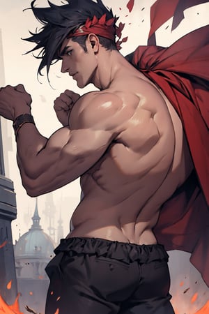 Zagreus with big musclar back