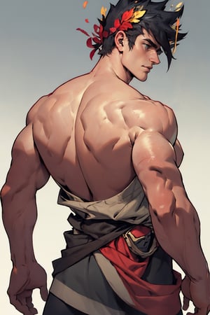 Zagreus with big musclar back