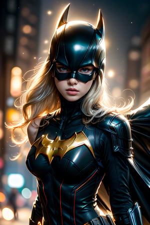 (perfect prompt word,exquisite texture in every detailfinely detailed,highres 32k wallpaper,(HDR:1.4),(Vivid Color:1.4),ultra highres,masterpiece,ultra realistic，The atmosphere is captured in high grain, reminiscent of ISO 800 film with wide angle.real girls, photorealistic，REALISM)，
((Batgirl suit)),
dou,
full armor,
glowing halo,
humanoid robot,
kabuto (helmet),
kusazuri,
looking at viewer,
solo,
split theme,
suneate,
((white and black armor),(shoulder armor),(pauldrons),(japanese armor)),
((white eyes),(glowing eyes)),
((white hair),(very long hair),(floating hair)),