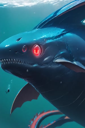 //quality, (masterpiece:1.331), (detailed), ((,best quality,)),//(,leviathan a sea monster :1.4),underwater, under the ocean, depths,soft lighting, gloomy colors, dark aura, cute,scenery,glowing_eyes,(red_eyes:1.4),dark colors, dark aura,((close_up,underwater school building,)),buildings,(no humans:1.4),closed_mouth