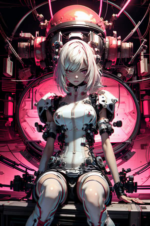 NSFW,((high resolution)), ((UHD)), ((incredibly absurdres)), ((One android girl)), in the cyberstyle city, pink hair, slender boby, brighten parts, extremely detailed mecha suit, no panties, wet pussy, Cinematic angle, smiling face, ultra fine quality, masterpiece, best quality, incredibly absurdres, fhighly detailed, sharp focus, (photon mapping, radiosity, physically-based rendering, automatic white balance), masterpiece, best quality, furure_urban, incredibly absurdres, Mecha Sailor Soldier Short Ponytail Combat Helmet Night Vision Goggles Tactical Belt Combat Boots Tactical Vest Combat Crouching Realistic,urban techwear,full_gear_soldier,knees up and sitting