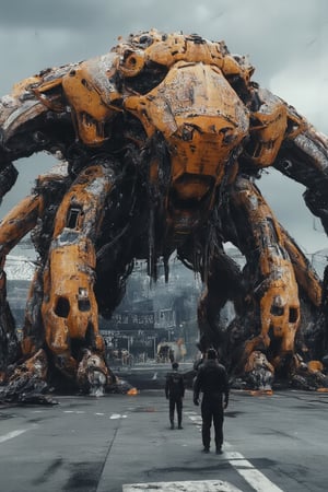 Masterpiece, Best Quality, Official Art, Extremely Detailed CG Unity 8k Wallpaper, Ridiculous, 8k Resolution, Exquisite Features, Perfect Face, Cinematic Lighting, Incase Style, Stars\\(Sky\\), Science Fiction, Shot at Eye Level on an Overcast Day, Detailed Depth of Complex Mechanical Structure of Future Battle Mech, Clearly Showing Intricate Details of Armor Components and Design, Partial Exoskeleton Painted in Vivid Orange, Standing on the Deck of a Grey Aircraft Carrier. The Battle Mech's Body is Covered with Various Stickers, including the Numbers \"821476\" and \"YING\" Written in Bold White Letters. Its Wings Are Spread, Adding a Touch of Color to the Scene. Three Men in Dark Maintenance Overalls Stand in Front of the Robot and Look at It. In the Background, a Blue Sign Reads \"AUTOSEED\" in White Letters, with Mountains in the Background, The Medium Appears to be Digital Art, or Concept Art, Bohemian Girl. Hasselblad 503CW, Low Exposure, High Contrast, ISO 400 (Pushed to 800), with 80mm Standard Lens, Fantasy Detail


