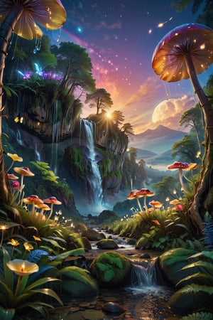 score_9, score_8_up, score_7_up, score_6_up, 
White mouse, Rainbow mouse, Magic Forest, Night sky, moon, fireflies, waterfalls,
(Masterpiece, Best Quality, 8k:1.2), (Ultra-Detailed, Highres, Extremely Detailed, Absurdres, Incredibly Absurdres, Huge Filesize:1.1), (Photorealistic:1.3), By Futurevolab, Portrait, Ultra-Realistic Illustration, Digital Painting. 