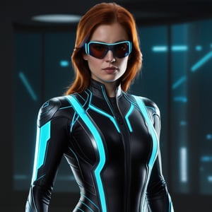 glass tron style, spy family anna