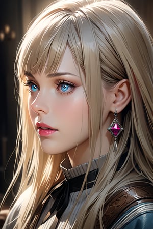  8k uhd, 1girl, perfect skin, detailed clothes, perfect eyes,  (best quality,4K,8K,highres,masterpiece:1.2),ultra-detailed,(realistic,photorealistic,photo-realistic:1.37),highly detailed face, extremely detailed eyes and face, long eyelashes, beautiful detailed eyes, beautiful detailed lips, concept art, cinematic lighting, vibrant colors, hyper-realistic, Gigi Andlucia, Main Outfit, indoors, 