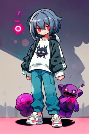 Shadow demon with sweatshirt and look off

