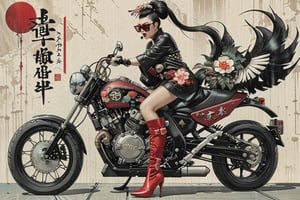 A mohawk punk girl wearing black Ray-Ban sunglasses, samurai clothing and Red high heel over the knee boots, riding a heavy motorcycle,
22%
a photorealistic painting
21%
cyberpunk art
20%
an art deco sculpture
20%
a character portrait
20%
Artist
by Hsiao-Ron Cheng
by Hsiao-Ron Cheng
24%
inspired by Hsiao-Ron Cheng
24%
by Ikuo Hirayama
24%
by Tadashi Nakayama
24%
by Watanabe Kazan
24%
Movement
art deco
art deco
23%
pop surrealism
23%
precisionism
22%
purism
22%
retrofuturism
22%
Trending
trending on cg society
trending on cg society
23%
featured on cg society
23%
cgsociety
22%
behance contest winner
22%
behance
22%
Flavor
japanese popsurrealism
japanese popsurrealism
27%
natalie shau tom bagshaw
27%
symetrical japanese pearl
27%
jingna zhang
27%
takato yamamoto aesthetic