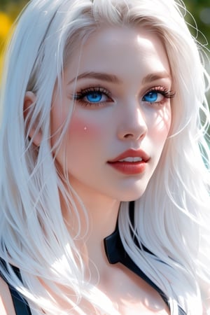 ((Portrait))(masterpiece, Extremely detailed cG unity ৪k
wallpape, best quality, highres:1.2) (ultra hd:1.4)(very
detailed:1.5) (Beauty photography:1.3) (looking at viewer)
(perfect lighting) (detailed face)) (realistic:1.5) 18 year old
perfect likeness girl, Exquisitely detailed symmetrical face
(youthful and exciting appearance:1.4)(Close-
up:1.5)realism pushed to extreme, black background, ultra
realistic illustration, siena natural ratio, very long Straight
white hair, pale blue eyes, a sexy Hot Swiss model, juicy
lips, mascara, , sketch of a beautiful girl,( morning walk in garden )cutout clothing