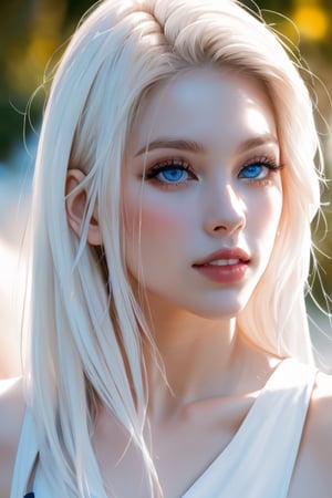 ((Portrait))(masterpiece, Extremely detailed cG unity ৪k
wallpape, best quality, highres:1.2) (ultra hd:1.4)(very
detailed:1.5) (Beauty photography:1.3) (looking at viewer)
(perfect lighting) (detailed face)) (realistic:1.5) 18 year old
perfect likeness girl, Exquisitely detailed symmetrical face
(youthful and exciting appearance:1.4)(Close-
up:1.5)realism pushed to extreme, black background, ultra
realistic illustration, siena natural ratio, very long Straight
white hair, pale blue eyes, a sexy Hot Swiss model, juicy
lips, mascara, , sketch of a beautiful girl,( morning walk in garden ) juicy navel  shorts jean top 