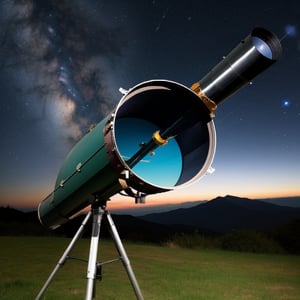 Create a big telescope 🔭 
