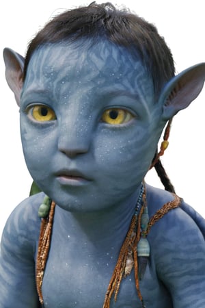 beautiful na’vi, alien, baby, blue skin, colored skin, pointed ears, freckles, soft yellow eyes, bald, skin details, blank white background, visual dictionary, More Reasonable Details