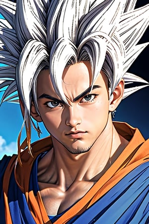 goku,photorealistic,Realistic