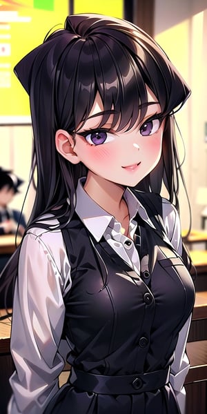 Shouko Komi, smile