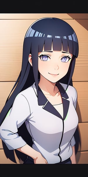 Hinata Hyuga, smile