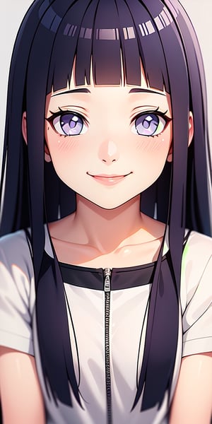 Hinata Hyuga, smile