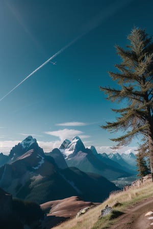 outdoors, sky, no humans, scenery, mountain, landscape