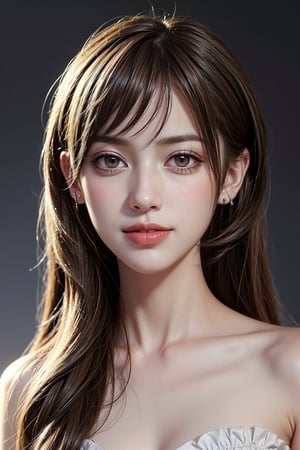 (Best quality, 8k, 32k, Photorealistic, UHD:1.2),

(Best quality, 8k, 32k, Photorealistic, UHD:1.2),

young woman, fair skin, shoulder-length slightly wavy hair, bright and lively eyes, cheerful and warm smile, soft and delicate features, soft lighting, exudes energy and positivity,