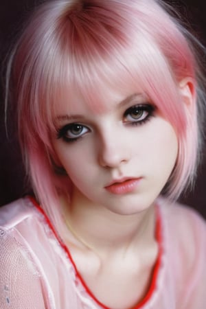 Emo girl by David Hamilton 
Black pink sweeter 