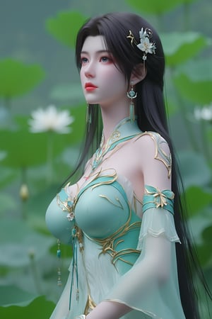  (masterpiece, best quality:1.2),1girl, navel, solo, midriff, bare shoulders, hair ornament, flower, hair flower,, long hair, red lips,
BREAK, (looking at viewer:1.23),(translucent light green-white color dress:1.39),(Topless:1.59),
BREAK,blurry, solo focus, long hair, lips, day, lipstick, outdoors, upper body, blurry,(huge breasts:1.89),(full breasts:2.39),Xyunxiao,(snow,Peony:1.52),(Lotus pond, lotus:1.56),XxiaoxunerX,Xhuolinger,(Topless:2.3), (sexy,nsfw:2),