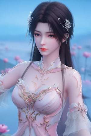  (masterpiece, best quality:1.2),1girl, navel, solo, midriff, bare shoulders, hair ornament, flower, hair flower,, long hair, red lips,
BREAK, (looking at viewer:1.23),(light pink-white color dress:1.29),
BREAK,blurry, solo focus, long hair, lips, day, lipstick, outdoors, upper body, blurry,(huge breasts:1.59),Xyunxiao,(snow,Peony:1.52),(Lotus pond, lotus:1.56), (blue sky:1.23),Xhaiqinyan,XxiaoxunerX,Xhuolinger,(cleavage:2), (sexy,nsfw:2),