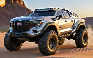 Masterpiece, 4k, High Resolution, Octane Render, Unreal Engine 5, Award Winning, Dramatic Lighting, Intricate, 8k Highly Professional Detail, HDR, Smooth, Sharp Focus, Illustration, Unreal Engine 5, Octane Render, Cinematic Light, dynamic volumetric lighting, Off-road suspension,baja, Armored vehicle,suv, all-terrain vehicle, concept, science fiction,gmc, Peterbilt 389,concept car,(f350:0.2),oshkosh m-atv,mrap, jltv,humvee, Knight XV ,KOMBAT,mint 400, Lamborghini Countach,Benz Ener-G-Force Concept Car,future,TechStreetwear,ROBOT,exosuit,LegendDarkFantasy, 3D SINGLE TEXT,HYPER REAL,mecha\(hubggirl)\