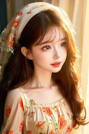 (extreme close up:1.4), (face focus:1.4),(side face:1.4)),(1girl surrounded by soft_light:1.4), (backlighting:1.4), (lighting),(flowing fabric:1.3), ((Floral_summer_dress:1.4),(Straw_hat:1.3)),
(masterpiece), realistic, HDR, highly detailed, 8k, raw photo,
ambient occlusion, natural, harmonious composition, warm tones, fine art photography,