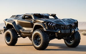 Masterpiece, 4k, High Resolution, Octane Render, Unreal Engine 5, Award Winning, Dramatic Lighting, Intricate, 8k Highly Professional Detail, HDR, Smooth, Sharp Focus, Illustration, Unreal Engine 5, Octane Render, Cinematic Light, dynamic volumetric lighting, Off-road suspension,baja, Armored vehicle,suv, all-terrain vehicle, concept, science fiction,(gmc:0.5), Peterbilt 389,concept car,(f350:0.2),oshkosh m-atv,mrap, jltv,humvee, Knight XV ,KOMBAT,mint 400, Lamborghini Countach 1980,Benz Ener-G-Force Concept Car,sr-71,robot style,future,TechStreetwear,Super wide tires, super wide chassis,No rear-view mirror,exosuit,LegendDarkFantasy, 3D SINGLE TEXT,HYPER REAL,mecha\(hubggirl)\,tactical gear,vehicle