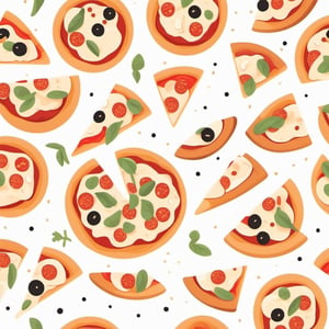 pizza,graphic,flat design,solo,white_background