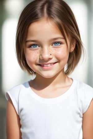 A full body view of a beautiful and confident young tween girl with a radiant smile stands tall, her face glowing with determination. Her eyes sparkle with intelligence and kindness, reflecting her inner strength. Her body language is assertive conveying a message of empowerment and positivity. The background is blurred, emphasizing her presence and the beauty of her smile.
General:

A serene face with closed eyes and a gentle smile.
A determined face with furrowed brows and a clenched jaw.
A playful face with wide eyes and a mischievous grin.
A curious face with raised eyebrows and a tilted head.
Specific:

A young face with freckles and rosy cheeks.
A face with piercing blue eyes and a strong jawline.
A face with expressive eyes and a soft smile.
A face with a neutral expression, revealing no emotions.
Style:

A realistic face with detailed features.
A stylized face with exaggerated proportions.
A human face with large eyes and a simple design.
A futuristic face with glowing eyes and metallic accents.

 