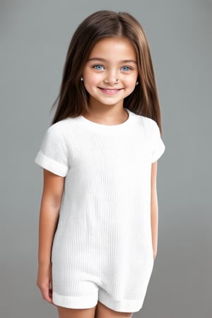 A full body view of a beautiful and confident young tween girl with a radiant smile stands tall,well-formed body, her face glowing with determination. Her eyes sparkle with intelligence and kindness, reflecting her inner strength. Her body language is assertive conveying a message of empowerment and positivity. The background is blurred, emphasizing her presence and the beauty of her smile.((Full Body View))
General:

A serene face with closed eyes and a gentle smile.
A determined face with furrowed brows and a clenched jaw.
A playful face with wide eyes and a mischievous grin.
A curious face with raised eyebrows and a tilted head.
Specific:

A young face with freckles and rosy cheeks.
A face with piercing blue eyes and a strong jawline.
A face with expressive eyes and a soft smile.
A face with a neutral expression, revealing no emotions.
Style:

A realistic face with detailed features.
A stylized face with exaggerated proportions.
A human face with large eyes and a simple design.
A futuristic face with glowing eyes and metallic accents.

 