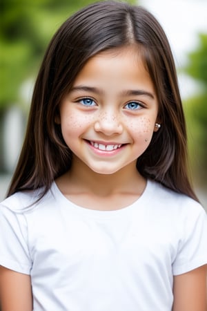 A full body view of a beautiful and confident young tween girl with a radiant smile stands tall, her face glowing with determination. Her eyes sparkle with intelligence and kindness, reflecting her inner strength. Her body language is assertive conveying a message of empowerment and positivity. The background is blurred, emphasizing her presence and the beauty of her smile.
General:

A serene face with closed eyes and a gentle smile.
A determined face with furrowed brows and a clenched jaw.
A playful face with wide eyes and a mischievous grin.
A curious face with raised eyebrows and a tilted head.
Specific:

A young face with freckles and rosy cheeks.
A face with piercing blue eyes and a strong jawline.
A face with expressive eyes and a soft smile.
A face with a neutral expression, revealing no emotions.
Style:

A realistic face with detailed features.
A stylized face with exaggerated proportions.
A human face with large eyes and a simple design.
A futuristic face with glowing eyes and metallic accents.

 