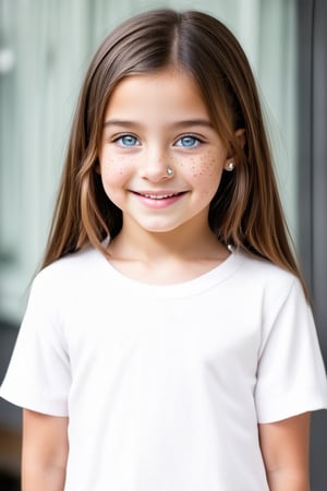 A full body view of a beautiful and confident young tween girl with a radiant smile stands tall,well-formed body, her face glowing with determination. Her eyes sparkle with intelligence and kindness, reflecting her inner strength. Her body language is assertive conveying a message of empowerment and positivity. The background is blurred, emphasizing her presence and the beauty of her smile.((Full Body View))
General:

A serene face with closed eyes and a gentle smile.
A determined face with furrowed brows and a clenched jaw.
A playful face with wide eyes and a mischievous grin.
A curious face with raised eyebrows and a tilted head.
Specific:

A young face with freckles and rosy cheeks.
A face with piercing blue eyes and a strong jawline.
A face with expressive eyes and a soft smile.
A face with a neutral expression, revealing no emotions.
Style:

A realistic face with detailed features.
A stylized face with exaggerated proportions.
A human face with large eyes and a simple design.
A futuristic face with glowing eyes and metallic accents.

 