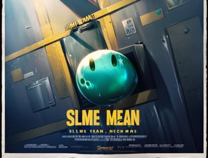 movie poster, anime, rimaru tempest, text “Slime Man”