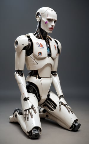 score_9, score_8_up, score_7_up, score_6_up, 
BREAK , 
source_real, raw, photo, realistic,  
BREAK, 

1man, solo, lips, kneeling, colored skin, robot, science fiction, android, joints, robot joints, humanoid robot