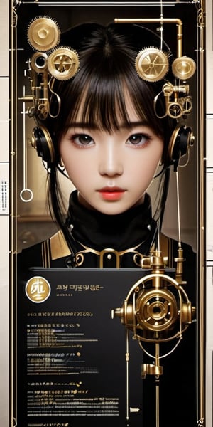 cute korean large-eyed girl, bangs, steampunk style,
framed poster, newest,  late, full body, standing, reference sheet, needle,  earphones|cord, needle, tentacles, worm, 
clean, ears, earphones, girl is listening to music with earbuds, l ong silver hair, nice hands, perfect hands,
infographic, blueprint, ecosystem, patent drawing diagrams, text, isometric, field of depth, noise, watercolor, medium, 
masterpiece, fairytale manga style, croquis, dark atmosphere rough texture, highly details, best Quality, Tyndall effect, good composition, volume lighting, Film light, dynamic lighting, cinematic lighting, 
,               ,