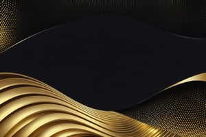 futuristic background of gold and black combination with gradient