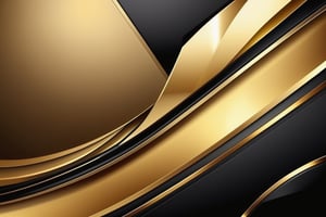 futuristic background of gold and black combination with gradient