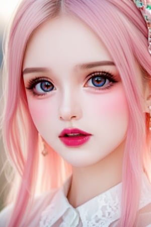 (8K, original photo, Reality:1.25) ,( Lip Gloss, eyelash, Glossy, shiny skin, best quality, Ultra-high resolution, Depth of Field, Chromatic Aberration, Corrosive, Wide-angle light, Natural shadows,   Idol)make up,pretty cute doll,Canthus drop,big eye,Thai, Vietnamese,cosplay,coser,小柔seeu,shine light,桥本ありな 