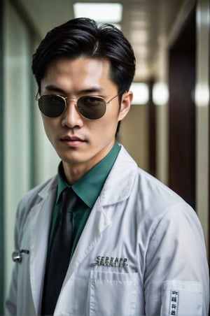 ((masterpiece, best quality)), absurdres, (Photorealistic 1.2), sharp focus, highly detailed, top quality, Ultra-High Resolution, HDR, 8K, photo of handsome man, 30  year old Chinese man, (((Seraph))) (Collin Chou) from Matrix reimagined as a doctor))), (((E.R. soap opera style))), (standing in an E.R. room in a hospital),, epiC35mm, film grain, (freckles:0.0), upper body shot, (plain background:1.6), athletic slim body, pale skin, (((white mao shirt, lab coat, sun glasses))), (straight short hair), black hair,      photo of perfect eyes, dark eyes, serious,


photo of handsome man, 21 year old Chinese man, (((Seraph)))  from Matrix, (standing in a dark corridor at night), epiC35mm, film grain, (freckles:0.0), full body shot, (plain background:1.6), athletic body, pale skin, (((white mao suit, sun glasses))), (short hair), black hair,      photo of perfect eyes, dark eyes, serious,