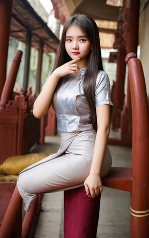 beauty Myanmar girl