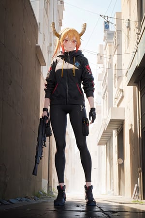 Dust 2 map of a counter-strike global offensive game,full_body, with a weapon,fully_clothed,full_body,tohru
