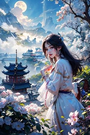 Anime Style, masterpiece, top quality, super detailed, official art, 1 girl, delicate facial features, perfect eyes, looking at viewer, wearing Hanfu, waist-up view, Long lens photo, pastel colors, realistic, 16K, mountains , valley , sun and moon silhouettes romantic sky, flowers, light roses, stunning light, photorealism, line art.,
She wears silk grosgrain with flowing sleeves
Intensely colorful and romantic eyes
Black eyebrows are like hills
The beauty from heaven came to earth by mistake
On the stage, the singing voice starts to play the drum strings
The passing years flow through the temples
The moon hangs over the eaves and the floating clouds disperse
Sensual and erotic
Several twists and turns
The person changes at the end of the song
He is sitting on the top of the empty city
A smile and a touch
Suddenly the drum beat stopped
heard again
Ganlu Temple, veteran advice from the beginning
You should get used to seeing painted faces
I had known it would be the end of the song and everyone dispersed
But still reluctant to give up the illusion
It’s time to laugh at me for being so entangled and greedy for pleasure
The stage is only a few feet wide
Difficulty in clutching and clutching, how can it be calculated by humans?
Tsing Yi with long temples, I pray for this in my life
Peace of mind
She wears silk grosgrain with flowing sleeves
Colorful and romantic eyes
Black eyebrows are like hills
The beauty from heaven came to earth by mistake
On the stage, the voice starts singing and the drums play
The passing years flow through the temples
The moon hangs over the eaves and the floating clouds disperse
Sensual and erotic
Several twists and turns
The person changes at the end of the song
He is sitting on the top of the empty city
A smile and a touch
Suddenly the drum beat stopped
heard again
Ganlu Temple, veteran advice from the beginning
You should get used to seeing painted faces
I had known it would be the end of the song and everyone dispersed
But still reluctant to give up the illusion
It’s time to laugh at how obsessed and obsessed I am with my love for pleasure
The stage is only a few feet wide
Difficulty in clutching and clutching, how can it be calculated by humans?
Tsing Yi with long temples, I pray for this in my life
Peace of mind
You should get used to seeing painted faces
I had known it would be the end of the song and everyone dispersed
But still reluctant to give up the illusion
It’s time to laugh at how obsessed and obsessed I am with my love for pleasure
The stage is only a few feet wide
Difficulty in clutching and clutching, how can it be calculated by humans?
Tsing Yi with long temples, I pray for this in my life
Peace of mind